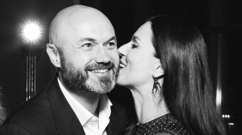 Маша Єфросиніна з чоловіком