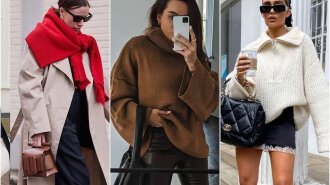 Три способи носити об'ємний светр-оригінальні образи, які допоможуть приховати всі недоліки фігури