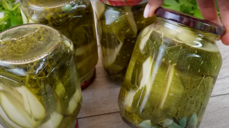 Мариновані кабачки