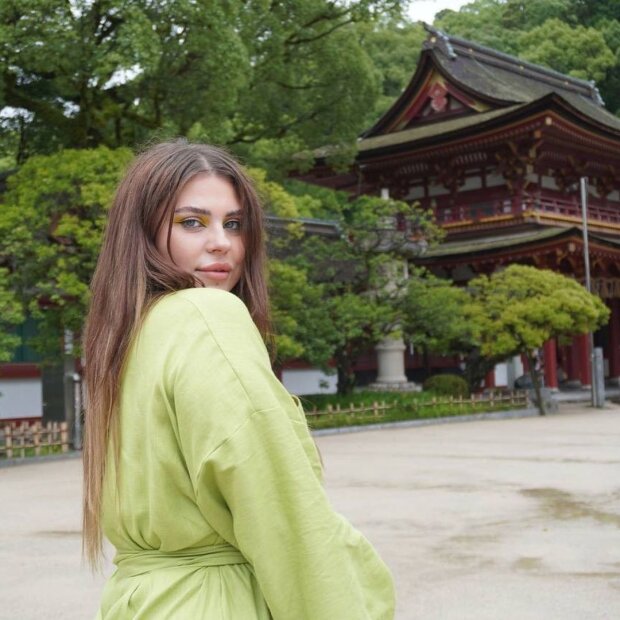 Александра Зарицкая в Японии