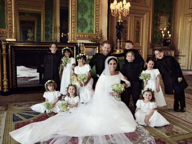 Перші фото з весілля принца Гаррі і Меган Маркл