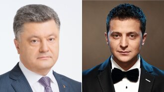 Владимир Зеленский, Петр Порошенко, дебаты, выборы 2019