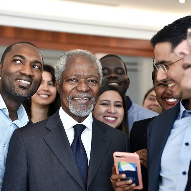 Седьмой генеральный секретарь ООН Кофи Аннан