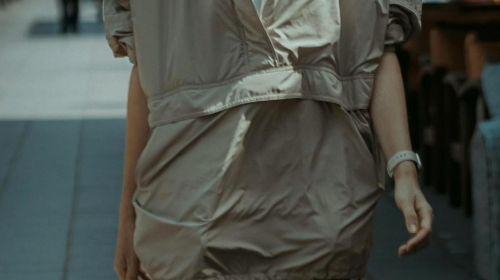 Женщина, мода, одежда, куртка