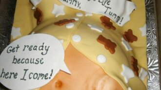 Бурная фантазия: 12 странных тортов в честь рождения ребенка