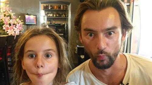 Алан Бадоев с дочерью Лолитой, фото из соцсетей