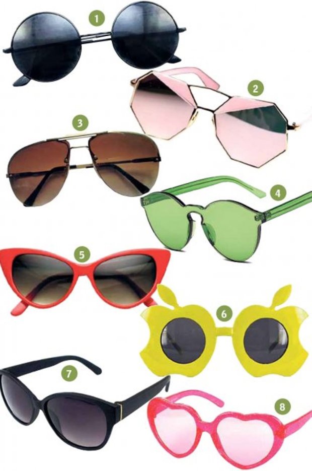 Быстрый тест: что твои солнечные очки расскажут о твоем характере?