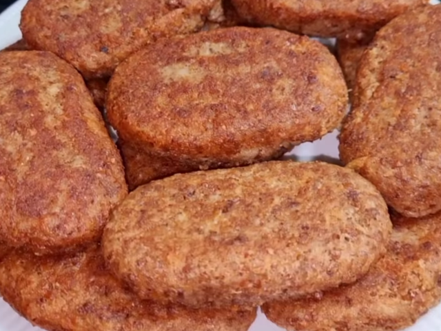 Котлеты из фасоли