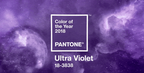 Ультрафиолетовый – главный цвет 2018 года