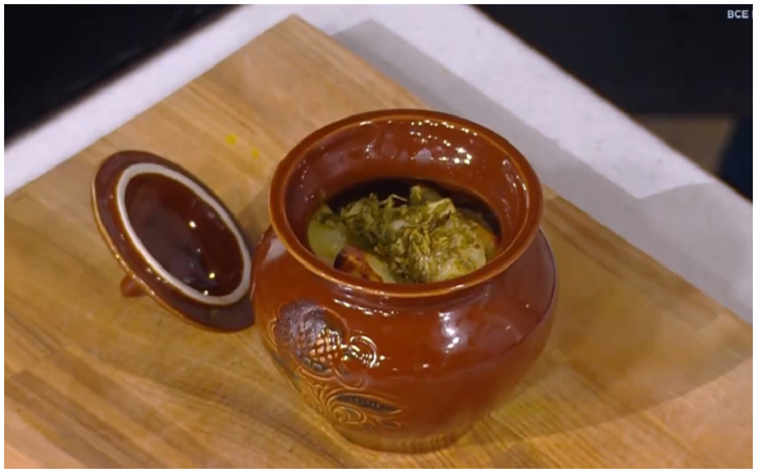 Украинская печеня в горшочке